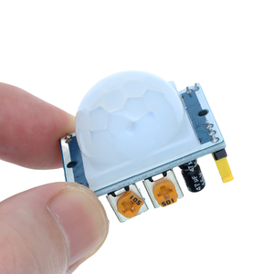 Módulo Detector de Movimiento Infrarrojo Piroeléctrico IR con Sensor PIR de Ajuste para Raspberry Pi, Sensor de Cuerpo Humano, SR501, 2 Unidades