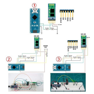 Nuova versione hc-06 HC 06 modulo Slave ricetrasmettitore Bluetooth Wireless RF convertitore e adattatore da RS232 / TTL a UART - Product Image 6