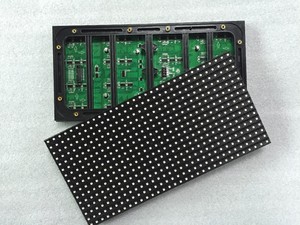 Светодиодная точечная матрица RGB панель 32x16 см P10 HUB75 SMD наружный полноцветный светодиодный дисплей модуль панели - Product Image 3