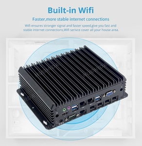 HUSHIDA Industrial Computer Dual Ethernet DDR4 Core I5 8250U I7 7500U RS232 RS485 <strong>GPIO</strong> IP68 Mini Pc with Sim Card Slot - Product Image 2