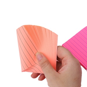 Notas de publicación horizontales 12 Los estudiantes pueden volver a aplicar notas adhesivas de color de papelería de oficina al por mayor - Product Image 2