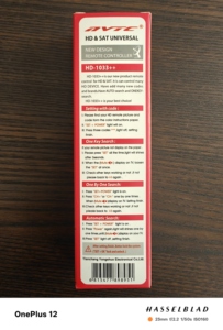 HD-1033++ Universal TV Box <strong>Remote</strong> Control Use for TV Box HD SAT Receiverf Android Smart TV Box <strong>Remote</strong> Control NVTC - Product Image 6