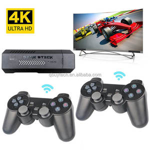 Yeni varış ABS ev oyun konsolu X2 artı Linux sistemi ile 4K HD iki kişi kablosuz FC GBC & MD oyun formatlarını destekler - Product Image 1