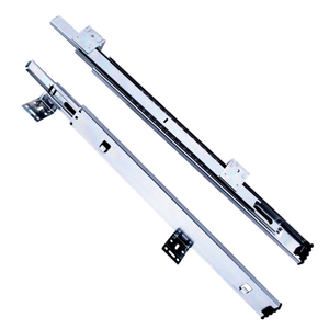 Thanh Trượt Kéo Dài Toàn Bộ Ngăn Kéo Tủ Đồ Kim Loại Giỏ Dây Kéo Ra Móc Thép Thanh Kéo Ngăn Kéo - Product Image 1