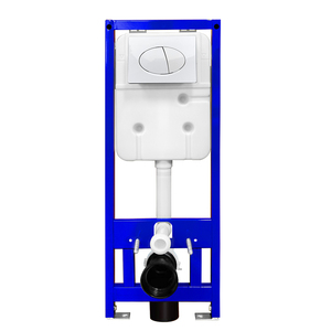 Luxo Cerâmica Toilet Water Tank Painel De Vidro Sifão Flushing Cisterna com Metal Frame Cisterna Oculta <span class=keywords><strong>WC</strong></span> para Banheiro