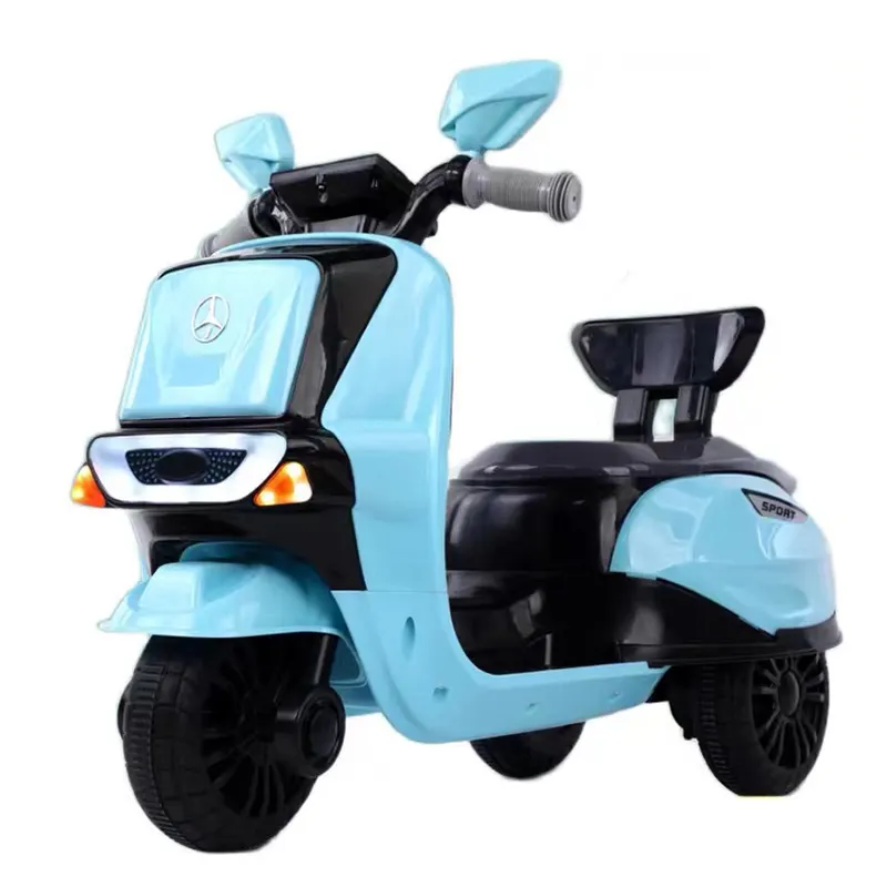 QS-motocicleta eléctrica recargable por el medio ambiente para niños, juguete MIini para montar en coche, con 3 colores, precio de fábrica