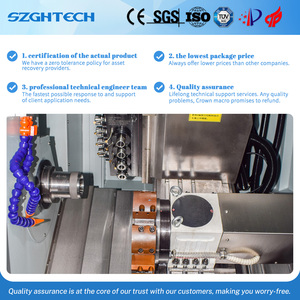 Torno CNC Mill-Turn con sujeción única SZGH, soporte de sistema de carga automática - Product Image 4