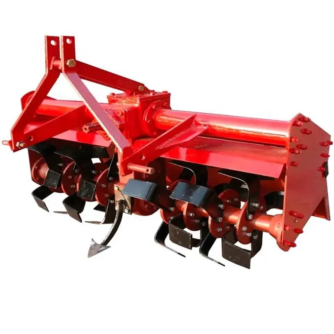 Cultivador rotativo de 3 puntos resistente para tractor agrícola
