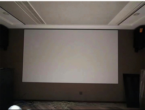 Pantalla de proyección con marco de aluminio de 100 pulgadas Marco fijo 4K 8K 16:9 16:1 Relación de aspecto para uso doméstico-Pantalla Zsmscreen FS350S - Product Image 5