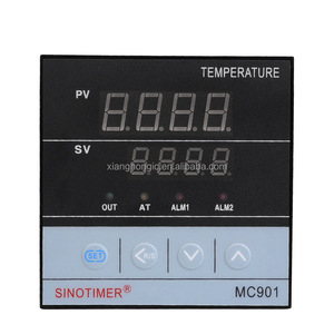 MC901 Entrada Universal Carcasa Corta PID Instrumento de Control de Temperatura Inteligente 220V Relé de Refrigeración de Calefacción SSR Componentes Electrónicos - Product Image 2
