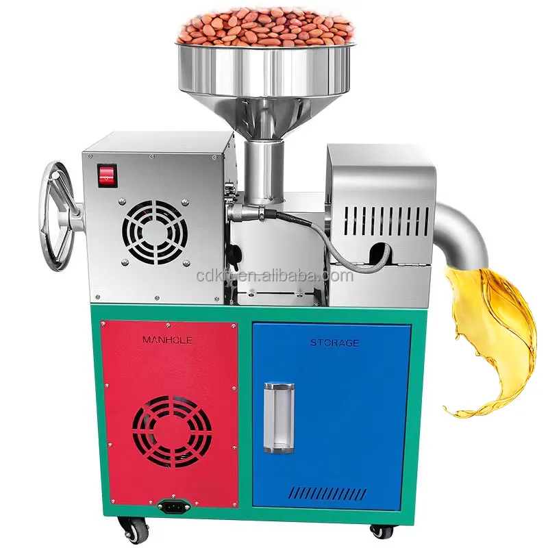 Máquina de prensa de aceite de uso comercial doméstico Semillas vegetales Precio de prensa de aceite de coco Máquinas de prensado de aceite de extracción Máquina automática