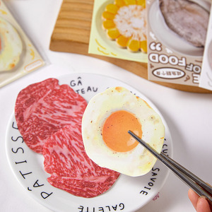 早期泡沫DIY基材异形便签板食品系列仿真蔬菜留言记事本学校用 - Product Image 3