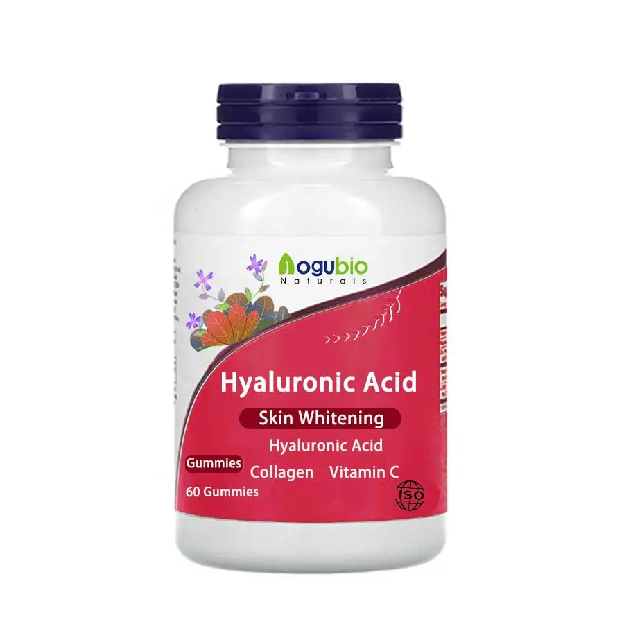 Aogubio Supply bubuk asam Hyaluronic, bedak asam Hyaluronic Grade kosmetik asam Hyaluronic