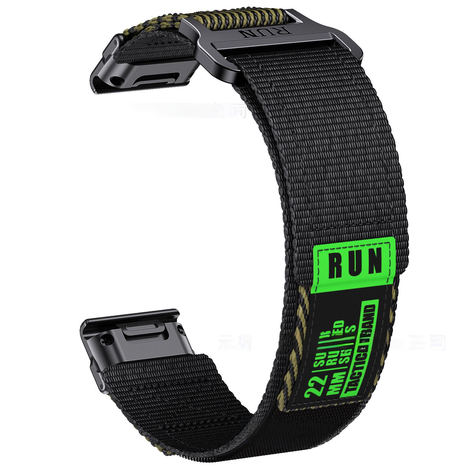 black and green