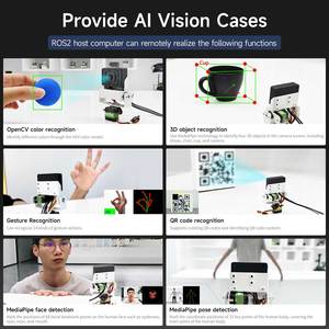 Yahboom ros-wifi kamera modülü desteği ROS2 robotu - Product Image 3
