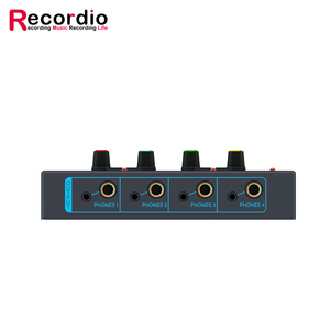 AMPLIFICADOR DE LÍNEA DE ruido Ultra bajo de 4 canales, minimezclador estéreo de Audio alimentado por USB para dispositivos de salida, GAX-PX400, nuevo - Product Image 4