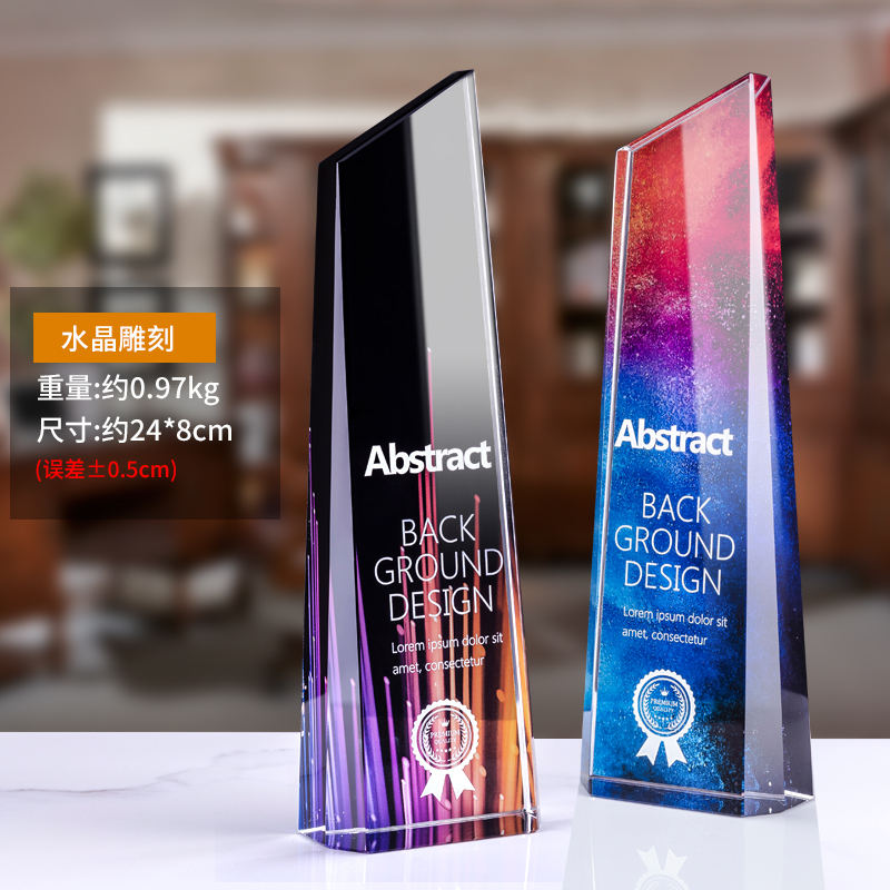 Sculpture en cristal