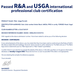 Usga phù hợp PGM mtg036 + tay phải cao su tùy chỉnh logo giả mạo Golf Irons Set - Product Image 2