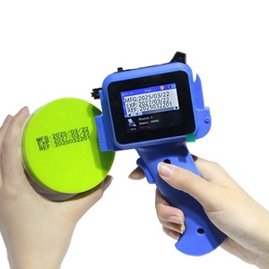 NEU Handheld-Touchscreen-Tinten strahl drucker Lasercodierer-Etiketten druckmaschine 600DPI 12,7mm Datums code - Product Image 5