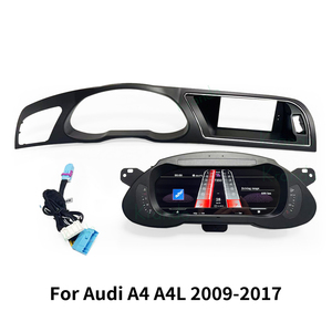 קרדו 12.3 "אשכול מכשיר דיגיטלי עבור <span class=keywords><strong>audi</strong></span> <span class=keywords><strong>a4</strong></span> a4l a5 s5 q5 2009-speedometers לוח מחוונים 2017 מערכת לינוקס לינוקס 1:1 לשחזר
