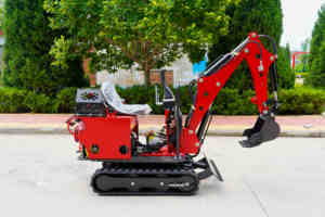 LUYU-LZ08-excavadora pequeña de nuevo diseño, máquina de excavación pequeña de 0,8 toneladas, a la venta - Product Image 4