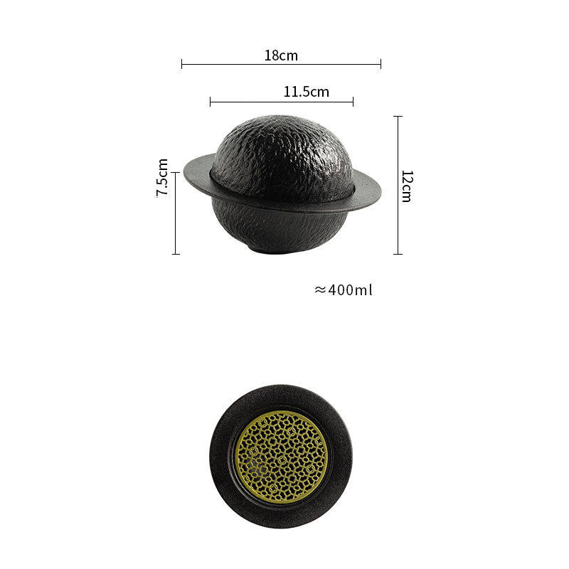 Black bowl + Spacer