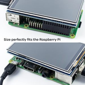 3,5-Zoll-GPIO-SPI-Schnittstelle TFT LCD 480*320 XPT2046 resistives Touchscreen-Himbeer-Pi-Display für Himbeer-Pi 5 RPi 4 RPi 3 - Product Image 4