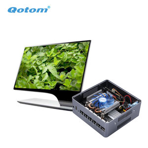 Qotom Mini computadora de escritorio de la computadora win 10 i3 i5 Firewall pc 6 Intel I211-AT Gigabit LAN industrial Mini pc - Product Image 3
