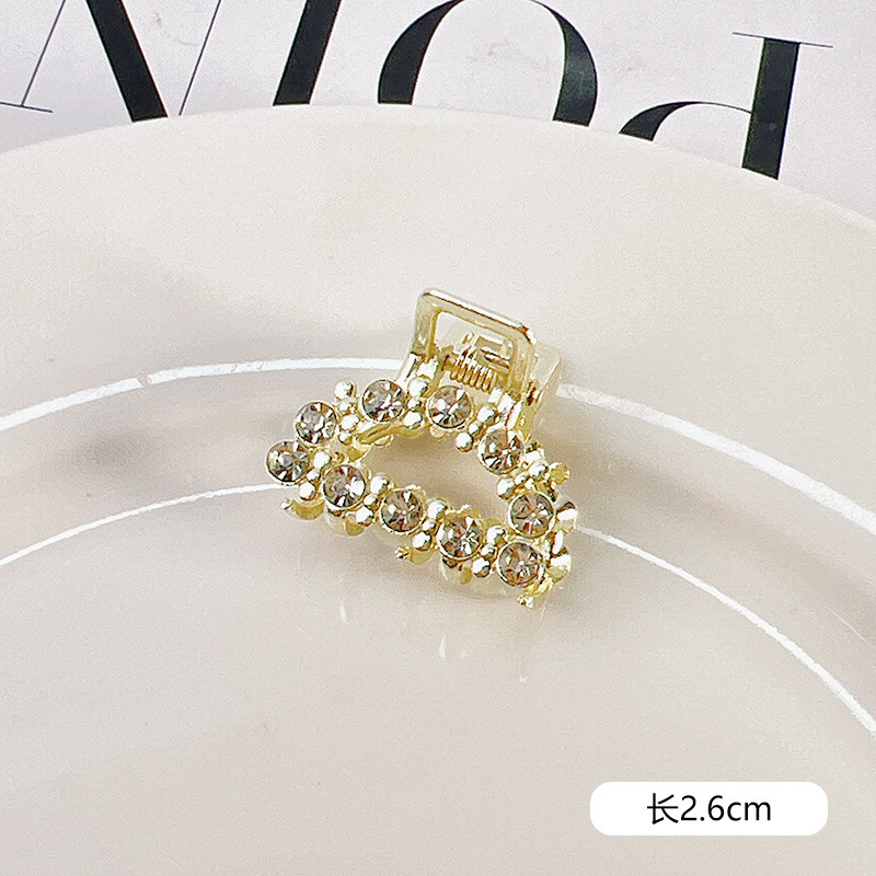 Rhinestone half-circle