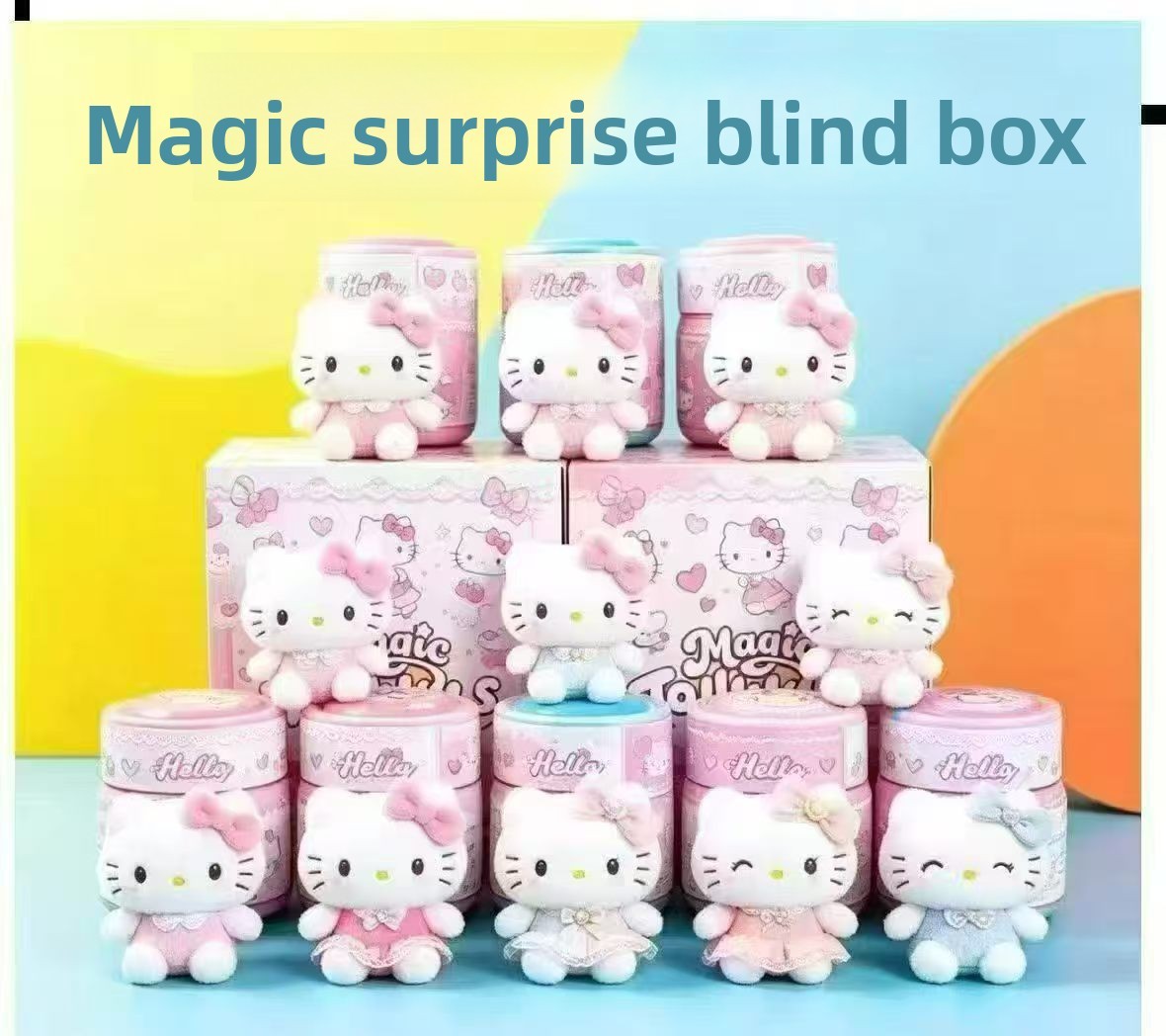 Caja ciega con lata agitadora para gatos KT * 1