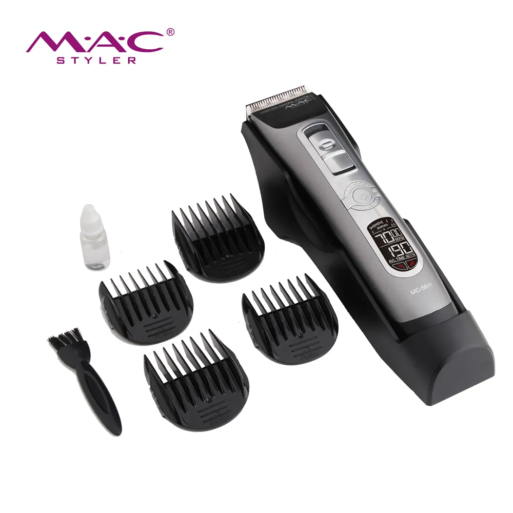 MAC Tondeuses à cheveux sans fil Styler Tondeuse à cheveux professionnelle Ensemble de tondeuses à cheveux rechargeables pour hommes