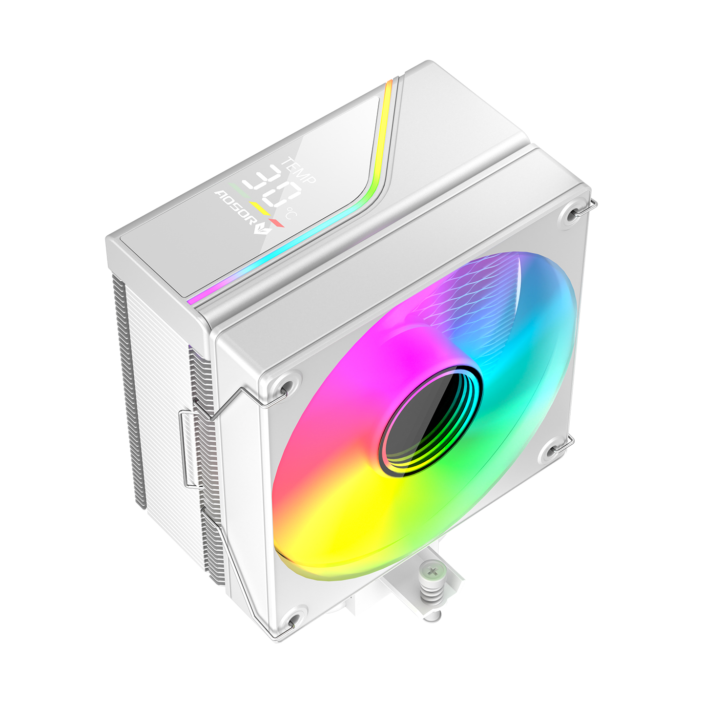 T6 Temperature Display White