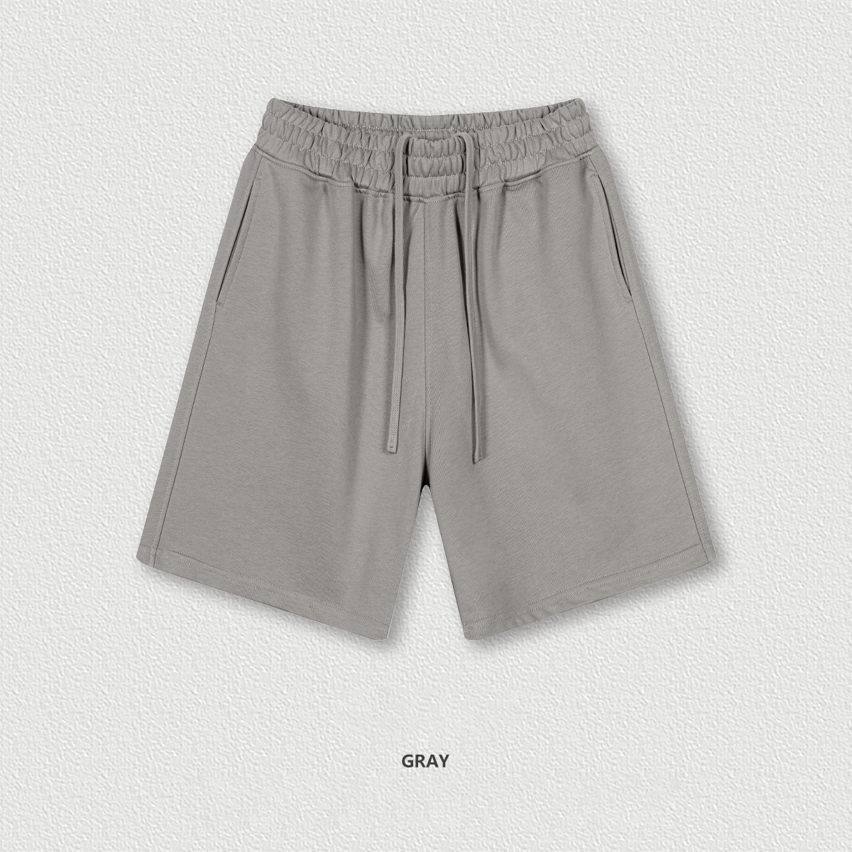 GRAY-Short Pants