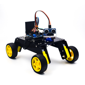 Kit per auto Robot intelligente con telecomando per auto 4WD Kit per Robot giocattolo auto