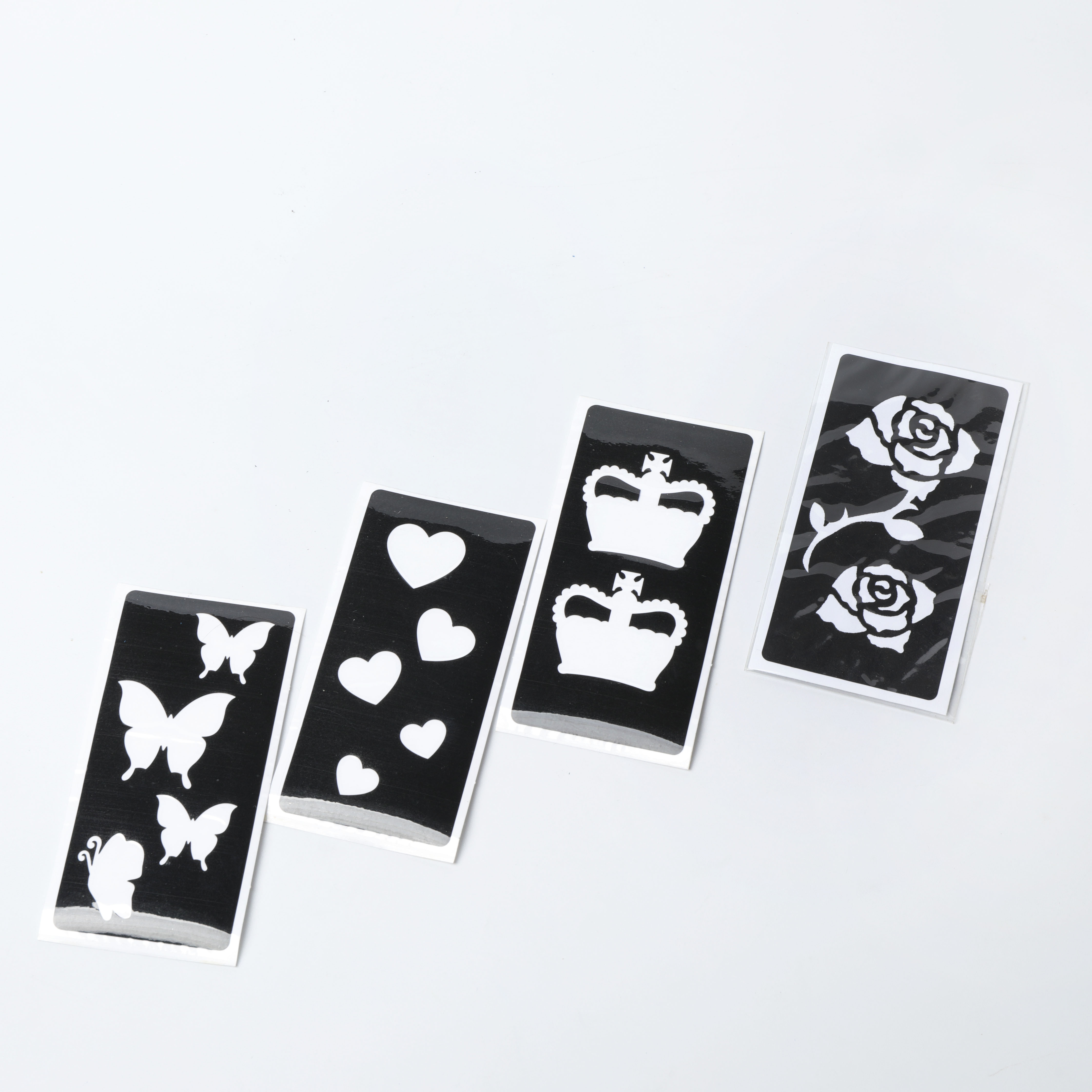 Plantilla negra personalizada