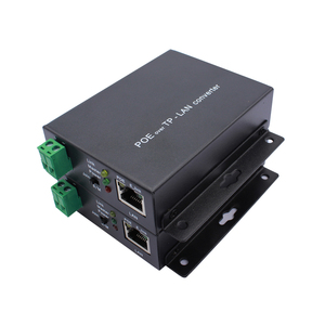 Convertidor de medios de fibra óptica Ethernet de 10/100Mbps, par trenzado, extensor PoE de 2 cables para cámara IP, convertidor repetidor Ethernet PoE - Product Image 6