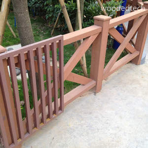 Gỗ composite sàn nhựa lan can không thấm nước, tuổi thọ 25 năm, lắp đặt dễ dàng - Product Image 1