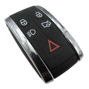 Remote Keyless Fob กรณีเชลล์สำหรับ Jaguar X S-Type XF XK XKR 5ปุ่มสมาร์ทคีย์ - Product Image 1