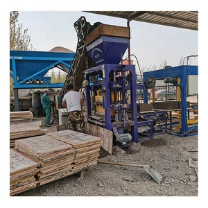 <strong>QTJ4</strong>-<strong>26C</strong> Concrete Bricks Making Machinery Hollow <strong>Block</strong> Fly Ash Cement Brick Making <strong>Machines</strong> Core Motor Brick Molding <strong>Machine</strong> - Product Image 2