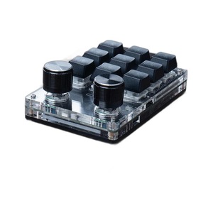Retroiluminación RGB personalizada para teclado mecánico BT portátil Macro de una mano Copia rápida pegar USB 3,0 ABS Hot Plug Designer Clip nuevo