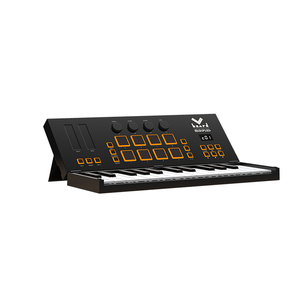 Midiplus Vboard 25 multifunción portátil inalámbrico Bluetooth 25 teclas plegable Piano USB MIDI teclado controlador con almohadilla - Product Image 2