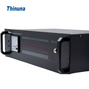 Thinuna SP-6212A 3U Standard Chassis 12-Way Professional PA Public Address Audio <strong>System</strong> Rack Mounted Power Sequence <strong>Controller</strong>