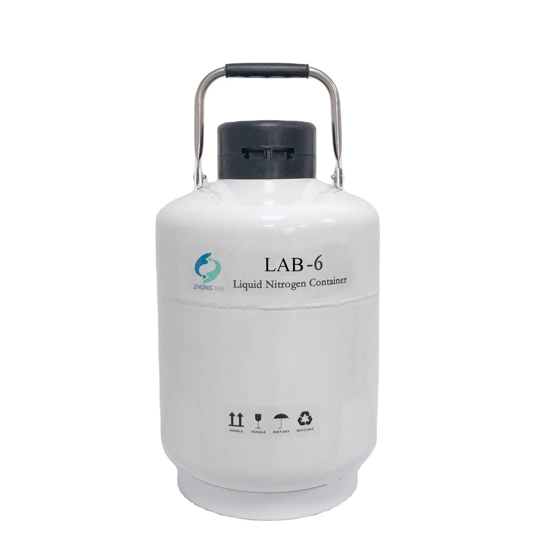 2023 nuovo aggiungi azoto liquido al raffreddamento del contenitore di azoto liquido