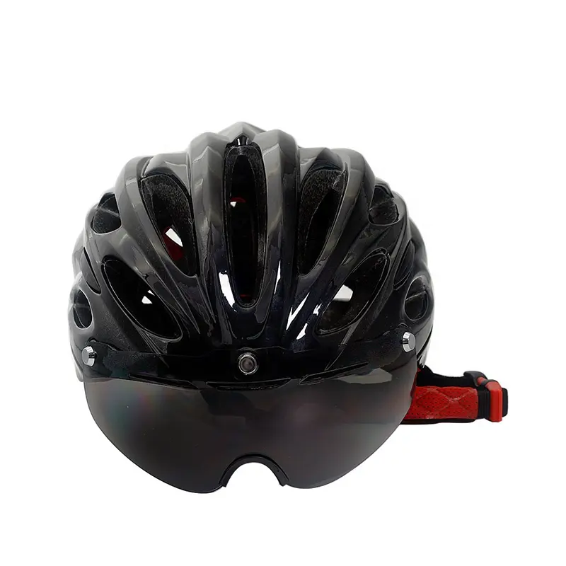 Фирменная поставка, снятая цена, шлем для гоночного шоссейного велосипеда с солнцезащитными очками/Аксессуары для электрических скутеров, шлем