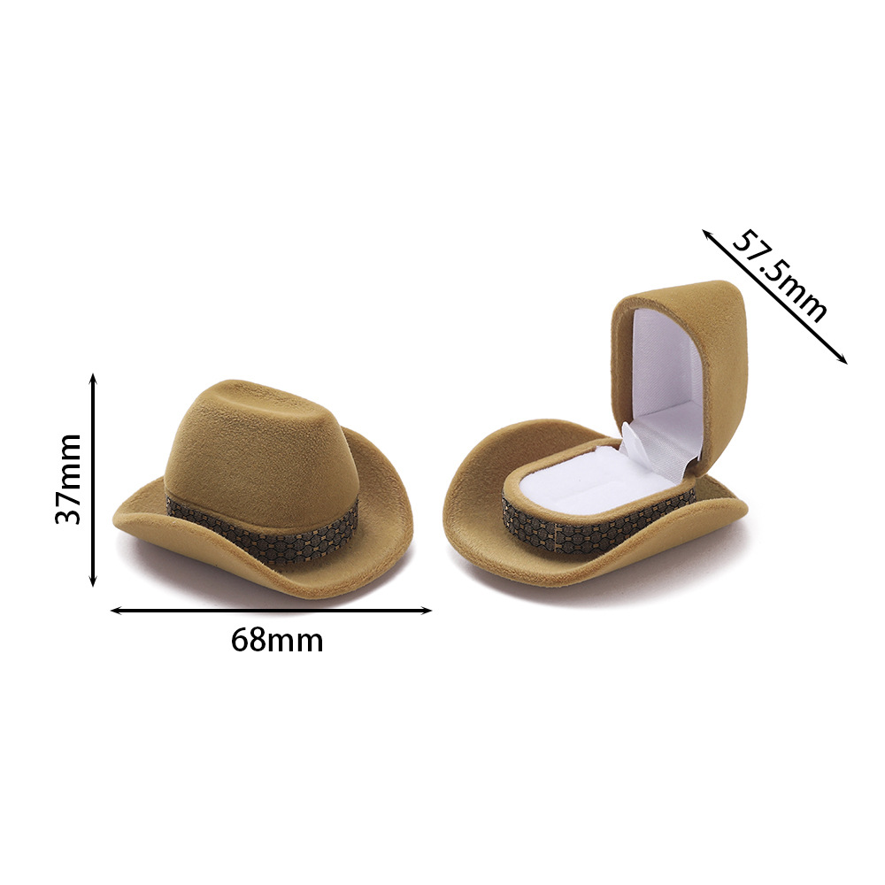 Chapeau de cowboy marron (env.57.5*68mm)