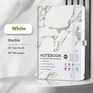 Customizable Cross-Border Marble Strap <strong>Notebook</strong> A3/A5 Planner <strong>with</strong> <strong>Elastic</strong> Band PU Leather Logo <strong>Printing</strong> Creative Diary Design - Product Image 6