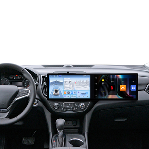 車のラジオシボレーTrailblazer 2017-2022 Android14 GPSマルチメディアプレーヤーオートワイヤレスカープレイヘッドユニットデュアルスクリーン - Product Image 1