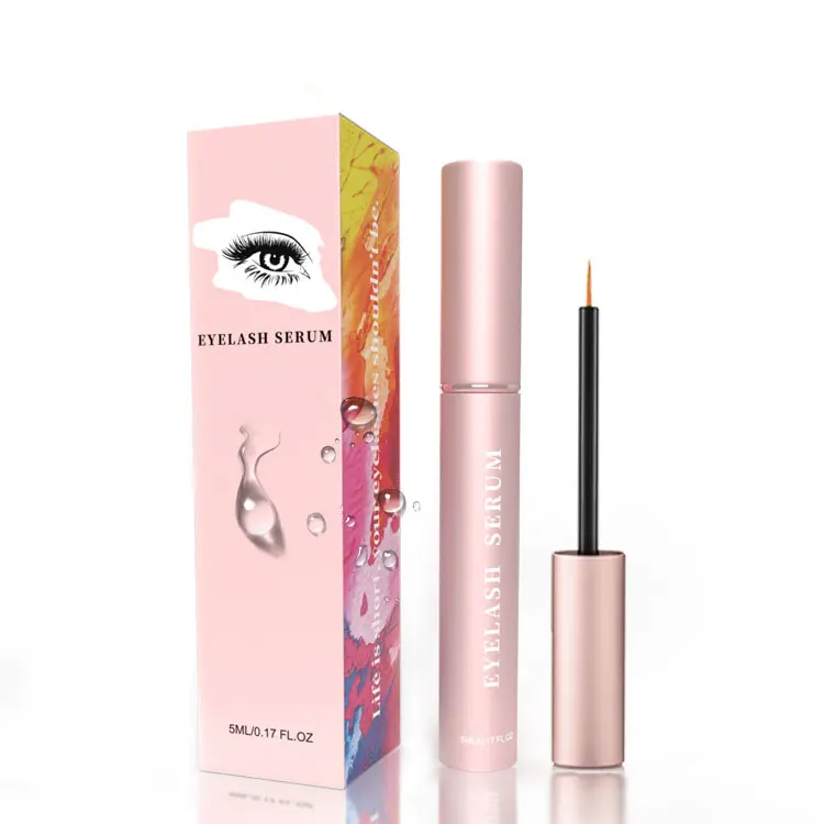 Atacado Lashes Enhancer Private Label Orgânico Natural Vegan Oil Free Eye Lash Extensão Soro de Crescimento Cílios Para Cílios