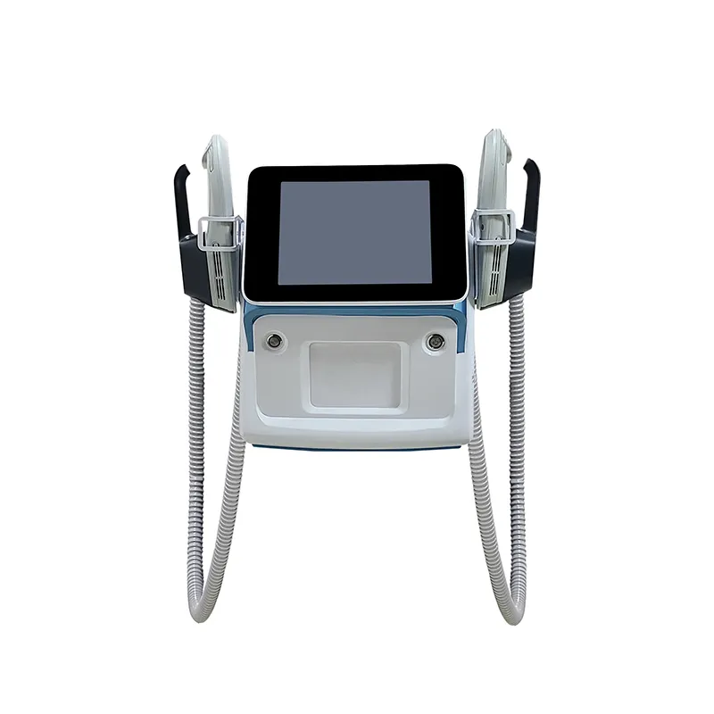 Máquina de adelgazamiento de criolipólisis de escritorio con 2 asas, dispositivo cosmético para dar forma a la pérdida de peso, máquina para esculpir EMS, masajeador de celulitis