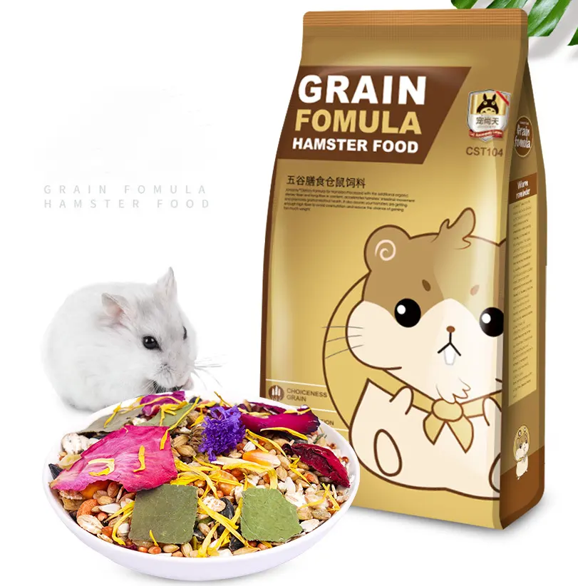 JONSANTY-comida de hámster para mascotas, mezcla de aperitivos, grano, Fomula, alimentación de hámster
